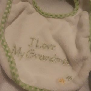 Bibs and burp cloth